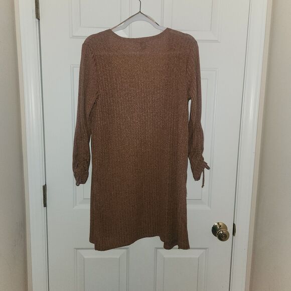 By Design Womens Open Soft Cardigan Sweater Pink Rose Gold Size M - Picture 5 of 6